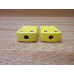 Omega OSTW-K-F Thermocouple Connectors Type K No Window (Pack of 2) - New No Box