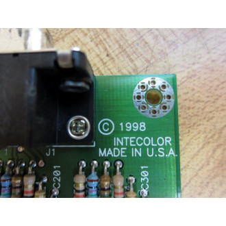 Intecolor 140349-020 Circuit Board 140349020 - Used