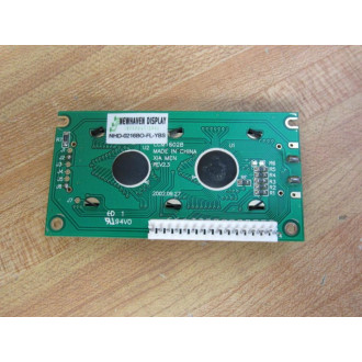 Newhaven Display LCM1602B LCM Display Module NHD-0216BO-FL-YBS - Used