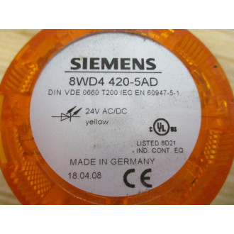 Siemens 8WD4 420-5AD Signaling Column 8WD44205AD - New No Box