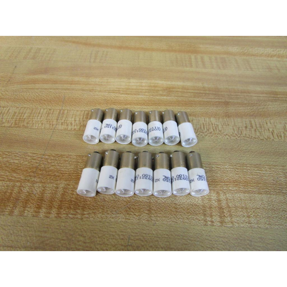 CML 09321150 X2 Neon Lamp, Bulb 09321150 (Pack of 14) - New No Box