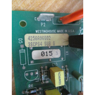 Westinghouse 4256A96G02 Power Supply Board - Used