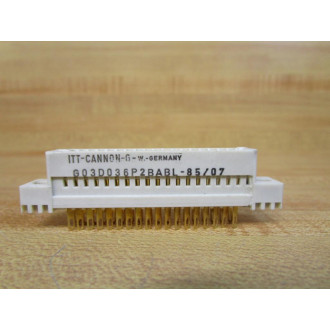 ITT Cannon G03D036P2BABL-8507 ? G03D036P2BABL8507 - New No Box