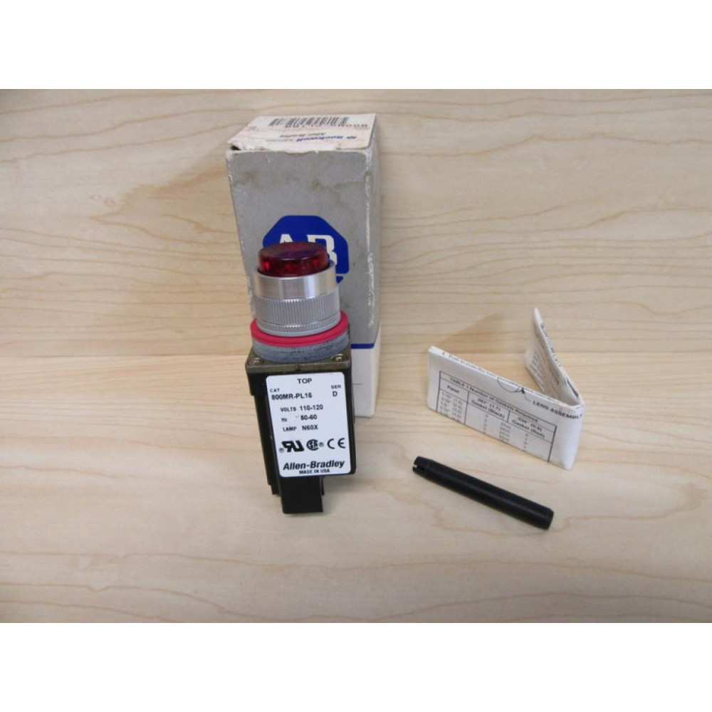 Allen Bradley 800MR-PL16R Pilot Light