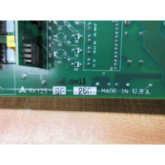 Mitsubishi RK125A-SP-260 Circuit Board RK125-SP-260 - Used