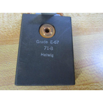 Helwig 71-8 Carbon Brush E-67 - New No Box