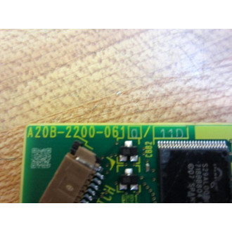 Fanuc A20B-2200-0610 Circuit Board 2 A20B-2200-061011D  Non-Refundable - Parts Only
