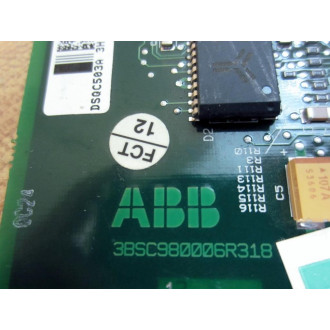 ABB 3BSC980006R318 DSQC503A X2 Board 3HAC18159-1 Non-Refundable - Parts Only
