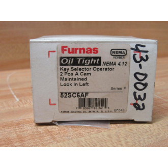 Furnas 52SC6AF Siemens Selector Switch WKey
