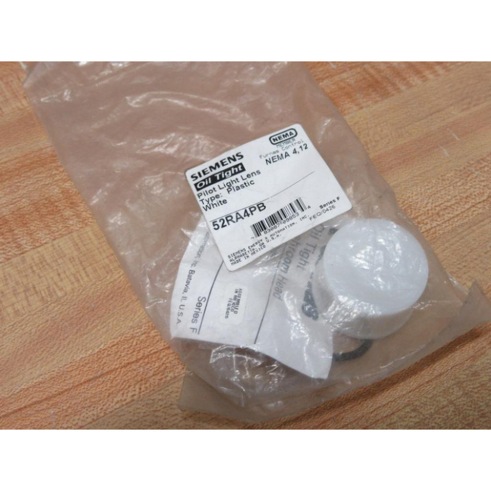 Furnas Siemens 52RA4PB White Lens