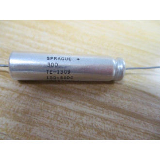 Sprague TE-1309 Capacitor 100UF 50VDC (Pack of 13) - New No Box