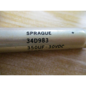 Sprague 34D983 Capacitor 350UF 30VDC (Pack of 18) - Used