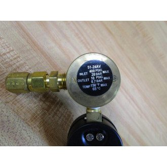 Scott Specialty Gases 5124BV165 Pressure Regulator ? 51-24BV - New No Box