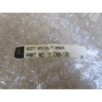 Scott Specialty Gases 5124BV165 Pressure Regulator ? 51-24BV