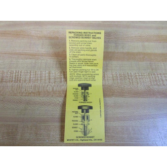 Whitey 7020-9K-0 Packing Nut 70209K0 (Pack of 2)
