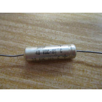 Vishay 600D306-G040KD4 Capacitor 30µF 40VDC 600D306G040KD4 (Pack of 2) - New No Box