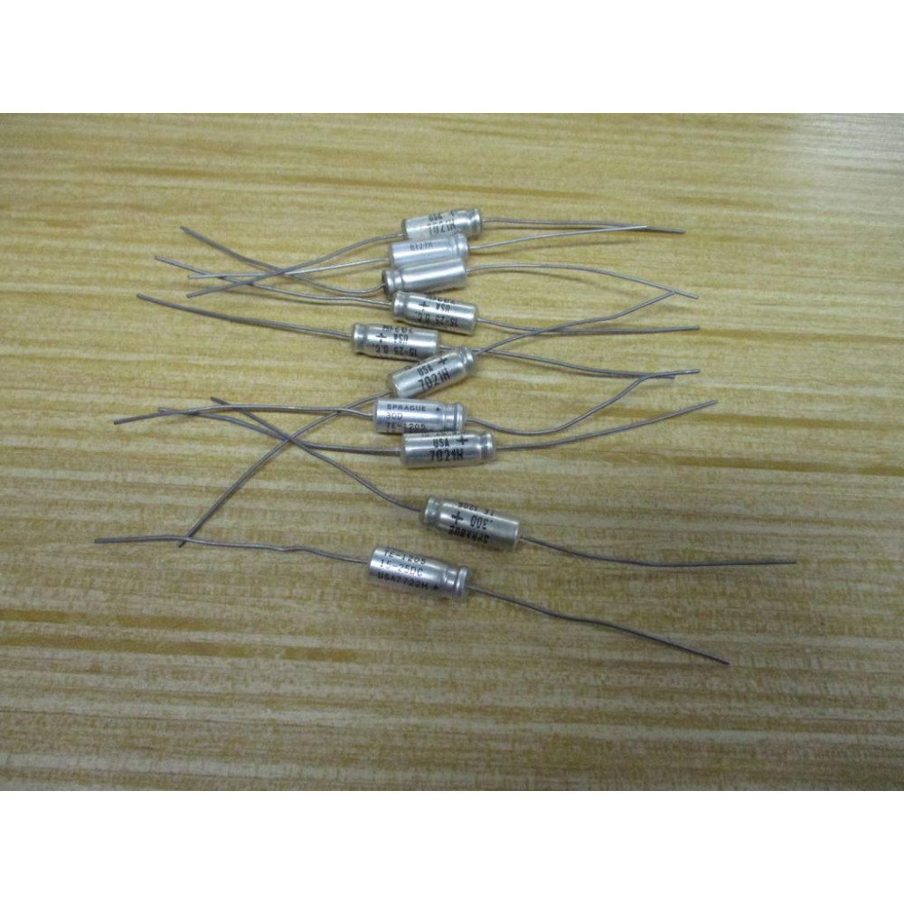 Sprague TE-1205 Capacitor 15UF 25VDC (Pack of 10) - New No Box