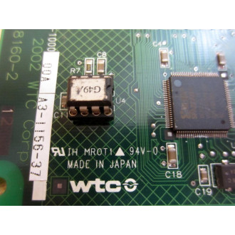 WTC 8160-2 Circuit Board PC-1000-00A A3-1156-37 - Used