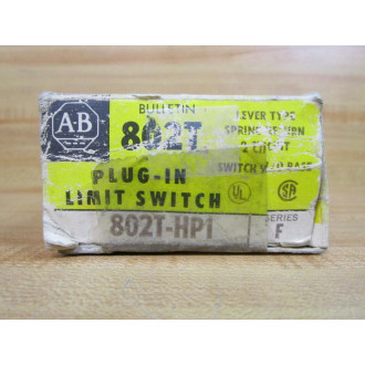 Allen Bradley 802T-HP1 Oiltight Limit Switch 802THP1 Switch WOut Base