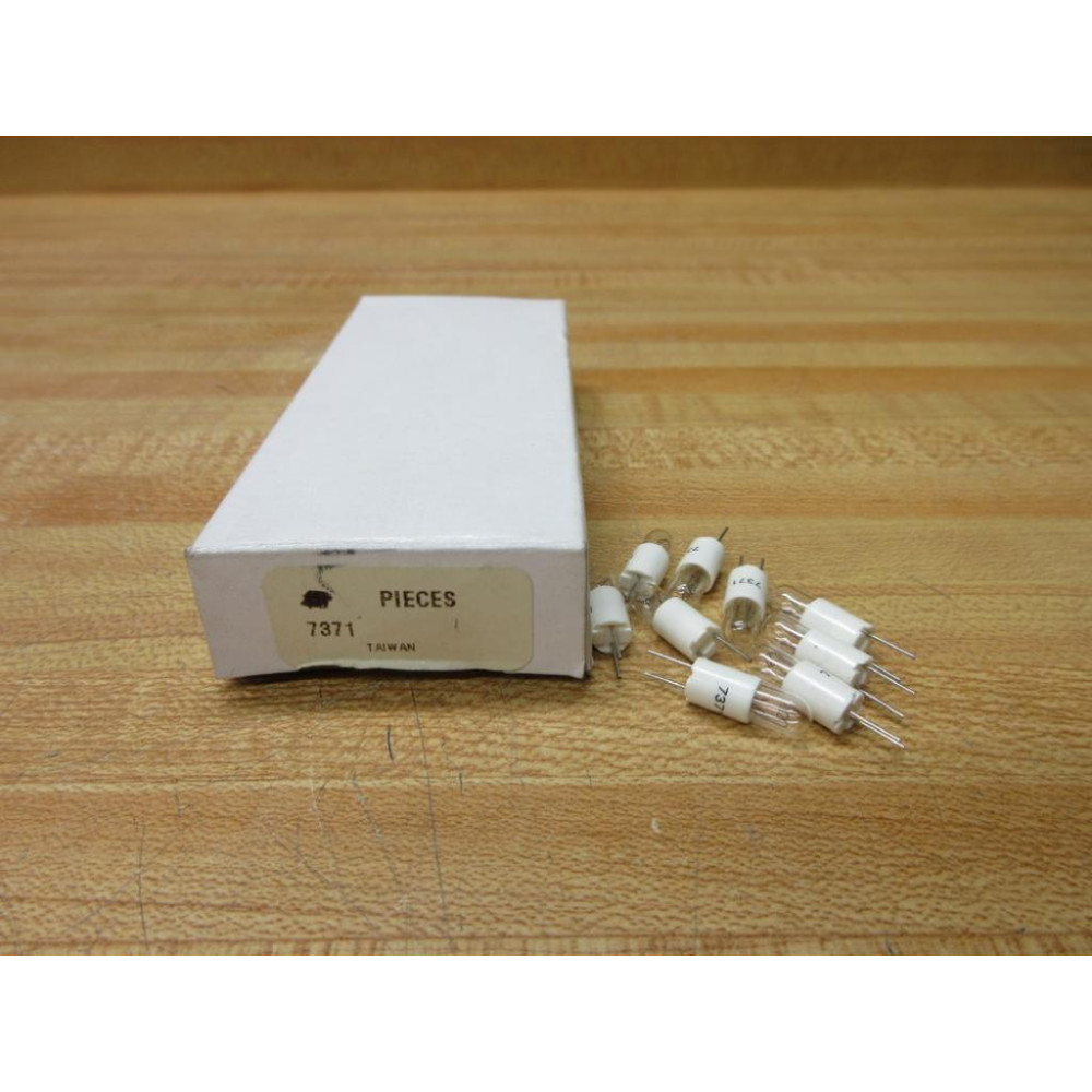 Generic 7371 Miniature Bi-Pin Light Bulb Lamp (Pack of 9)
