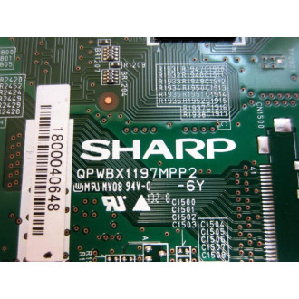 Sharp QPWBX1197MPP2-6Y Circuit Board QPWBX1197MPP26Y - Used