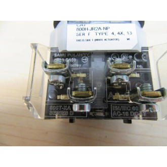 Allen Bradley 800H-JR2A-NP Selector Switch 800HJR2ANP