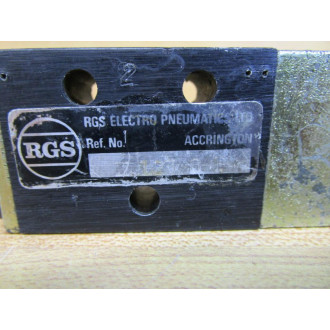 RGS Electro Pneumatics H.1238P Valve H1238P - Used