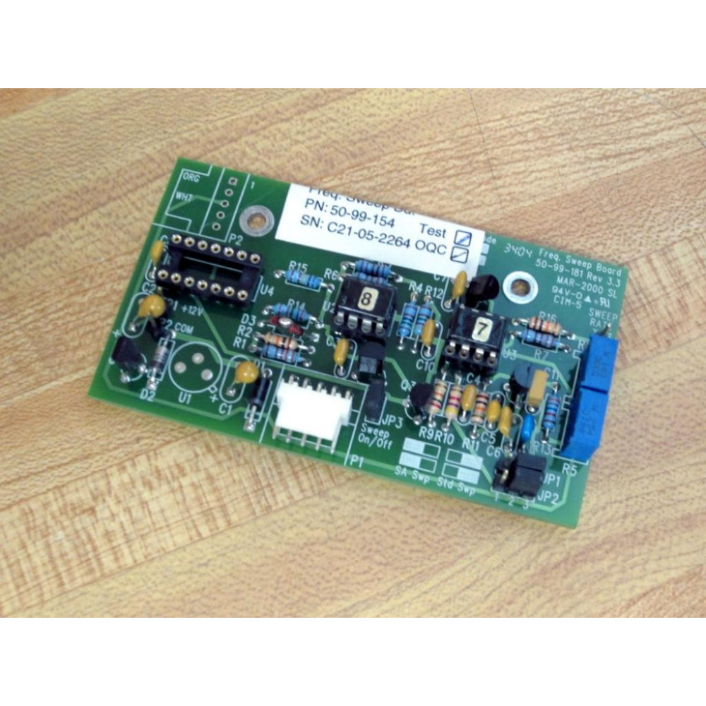 Crest 50-99-181 Frequency Sweep Board 50-99-154 - Used Crest 50-99-181 Frequency Sweep Board 50-99-154 - Used