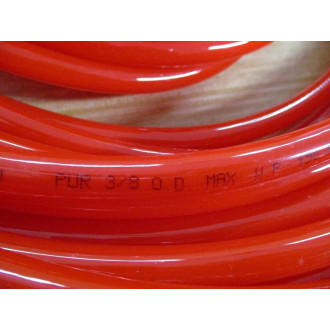 Nitra Pneumatics PUR 38 O.D. Tubing PUR38OD Red, 80' - New No Box