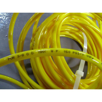 Nitra Pneumatics PUR 38 O.D. Tubing PUR38OD Yellow, 75' - New No Box