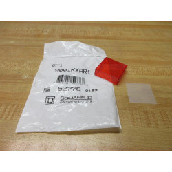 Square D 9001KXAR1 Push Button Cover Red 52776