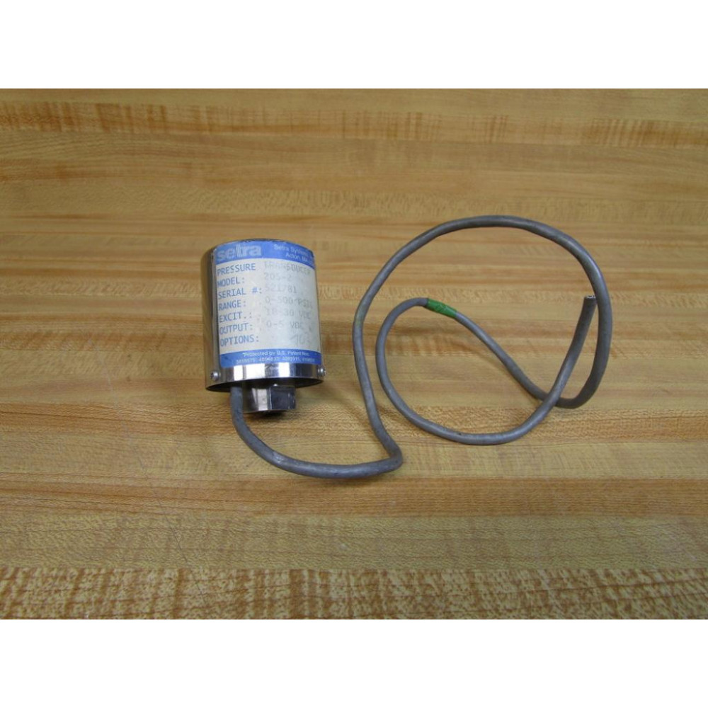Setra 205-2 Pressure Transducer 2052 - Used