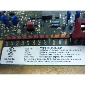 Rytec TSTFU3R-AP Circuit Board TSTFU3RAP Non-Refundable - Parts Only