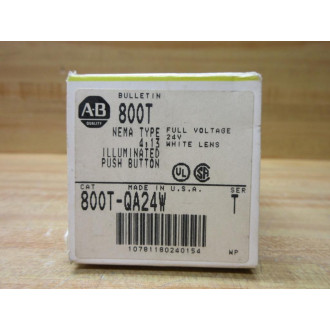 Allen Bradley 800T-QA24W Push Button 800TQA24W
