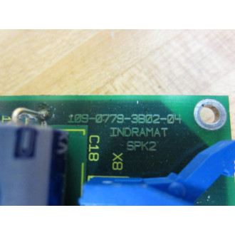 Indramat 109-0779-3B02-03 SPK2 Board 109-0779-3A02-03 Non-Refundable - Parts Only
