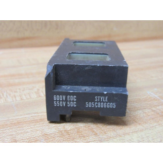 Westinghouse 505C806G05 Coil 600V 60CY 550V 50CY Chipped - Used