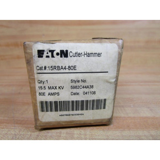 Cutler Hammer 15RBA4-80E Eaton Fuse Refill 5982C44A38