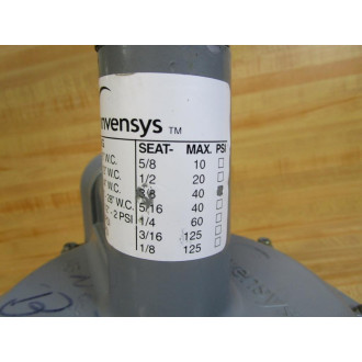 Invensys 143-80-2-1NPT Pressure Regulator 143-80 - Used