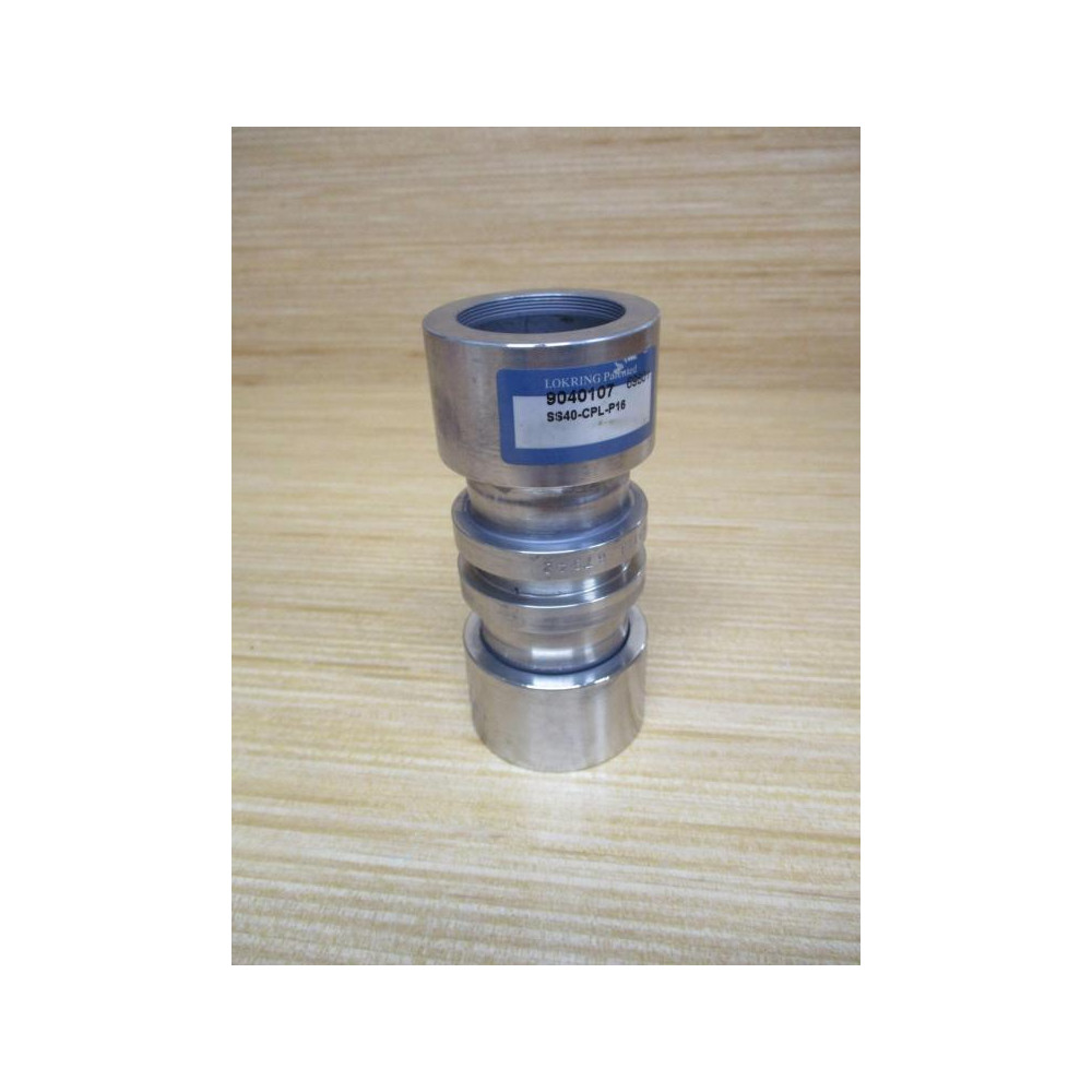 Lokring SS40-CPL-P16 Coupling 9040107 - New No Box