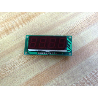 LED-DPM-1 4-Digit Numeric Display Board LEDDPM1 - Used