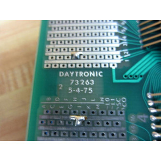 Daytronic 73263 Mask 2 Board Assy - Used