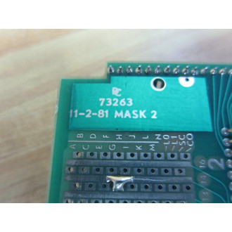 Daytronic 73263 Mask 2 Board Assy - Used
