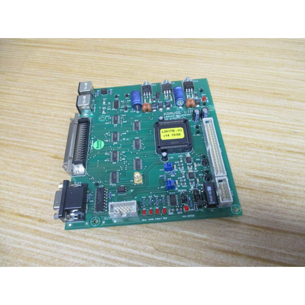 Krause CTP L091R3-WN-090203 Circuit Board KB-67927 - Used