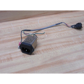 Schaffner FN 365-201 Power Entry Module FN365201 WRocker Switch - Used