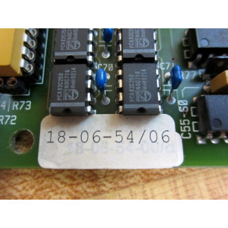 Haas-Laser 18-06-54-LS Circuit Board  18-06-54-00 18-06-54-0006 - Used
