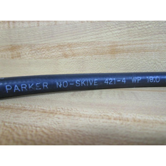 Parker 421-4 No-Skive Hydraulic Hose 4214 39" Length - New No Box