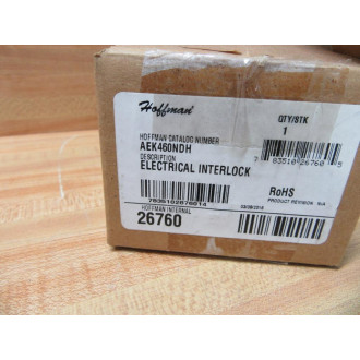 Hoffman A-EK460NDH Electrical Interlock AEK460NDH Interlock Only