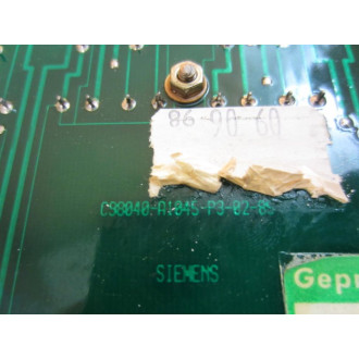 Siemens C98043-A1045-L Circuit Board C98043A1045L C98043-A1045-L1-01-07 - Used