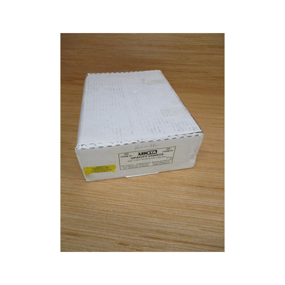Leneta Form 2C Opacity Chart (Pack of 250)