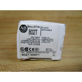 Allen Bradley 802T-WSP1 Limit Switch 802TWSP1 Body